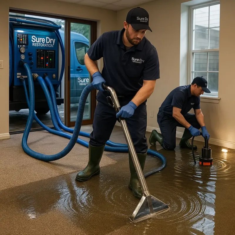 Water Extraction and Removal process in La Monte, MO
